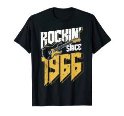 Rockin' Since 1966 Vintage-Rockmusik-Fan 57. Geburtstag T-Shirt von Rocking Since Vintage Birthday Designs 2022