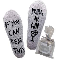 Gin Socken Englisch grau von Rocking Socks