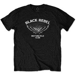 Black Rebel Motorcycle Club T Shirt Eagle Band Logo Nue offiziell Herren Schwarz L von Rockoff Trade