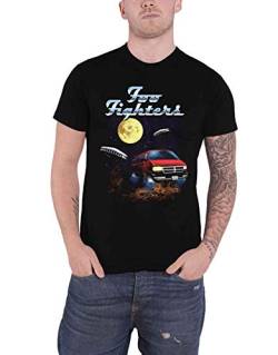 Foo Fighters Van Tour Männer T-Shirt schwarz L 100% Baumwolle Band-Merch, Bands von Rockoff Trade