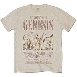Genesis An Evening with offiziell Männer T-Shirt Herren (X-Large) von Rockoff Trade