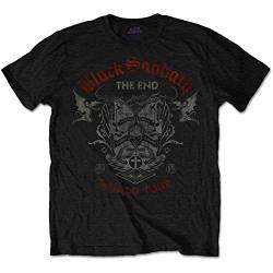 Rockoff Trade Herren Black Sabbath The End Reading Skull T-Shirt, Schwarz, L von Rockoff Trade