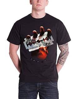 Rockoff Trade Herren British Steel T-Shirt, Schwarz, XL von Rockoff Trade