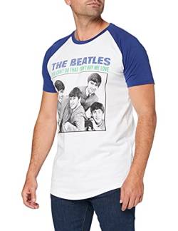 Rockoff Trade Herren The Beatles Ycdt Cbml Raglan T-Shirt, blau (Marineblau), XL von Rockoff Trade