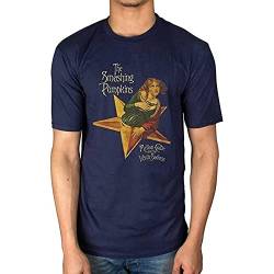 Rockoff Trade Herren The Smashing Pumpkins Mellon Collie T-Shirt, blau (Marineblau), S von Rockoff Trade