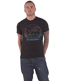 Tom Petty & The Heartbreakers T Shirt Circle Logo Nue offiziell Schwarz XL von Rockoff Trade