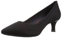 Rockport Damen Total Motion Kaiya Pump Pumps, Schwarzes, elastisches Material, 37 EU von Rockport