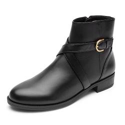 Rockport Damen Vicky Gürtel Bootie Stiefelette, Schwarz, 38 EU von Rockport