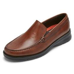 Rockport Herren Palmer Venezianer Slipper, Cognac Antik, 44 EU von Rockport