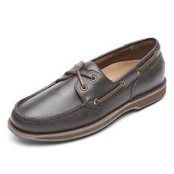 Rockport - Herren Perth Schuhe, 44 XW EU, Dk Brown Pul von Rockport