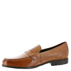 Rockport Klassischer Penny-Loafer für Herren, Cognac, 47.5 EU von Rockport