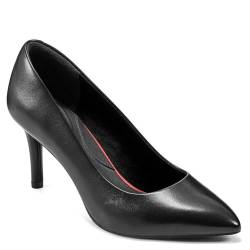 Rockport Women's Total Motion 75mm Pointy Pump, 9.5 M, Black Leather von Rockport