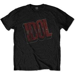 Billy Idol Vintage Logo offiziell Männer T-Shirt Herren (X-Large) von Rocks-off