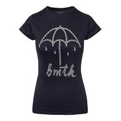 Bring Me The Horizon Diamante Umbrella Skinny T Shirt (Schwarz) - Large von Rocks-off