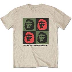Che Guevara Blocks offiziell Männer T-Shirt Herren (Small) von Rocks-off