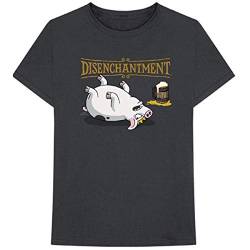 Disenchantment Pig offiziell Männer T-Shirt Herren (XX-Large) von Rocks-off