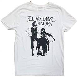 Fleetwood Mac Rumours Sketch offiziell Männer T-Shirt Herren (Medium) von Rocks-off