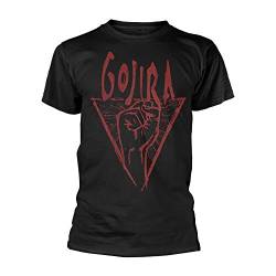 Gojira Power Glove (Organic Ts) offiziell Männer T-Shirt Herren (Large) von Rocks-off