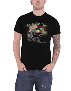 Good Charlotte 'Young & Hopeless' (Black) T-Shirt (medium) von Rocks-off