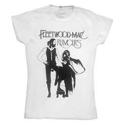 Ladies Fleetwood Mac Rumours offiziell Frauen T-Shirt Damen (Large) von Rocks-off