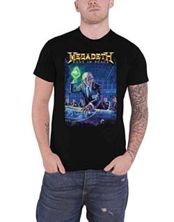 Megadeth T Shirt Rust In Peace 30th Anniversary Band Logo Nue offiziell… (Large) von Rocks-off