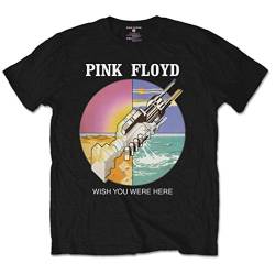 Offizielles Pink Floyd "Wish you were here" T-Shirt für Herren, schwarz Gr. xl, schwarz von Rocks-off