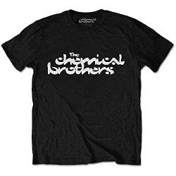Rock Off The Chemical Brothers Offizielles Logo T-Shirt für Herren, Schwarz , XXL von Rocks-off