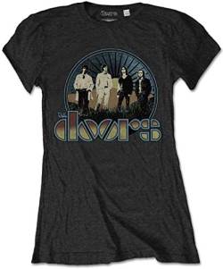 Rock Off The Doors Damen T-Shirt Vintage Field Gr. Small, Schwarz von Rocks-off