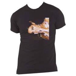 Rocks-off Ariana Grande Unisex T-Shirt - Seitenfoto Gr. M, Schwarz von Rocks-off