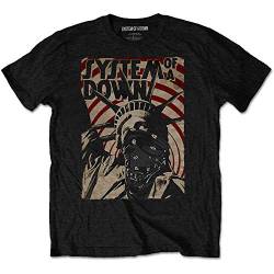 System of A Down Liberty Bandit offiziell Männer T-Shirt Herren (Medium) von Rocks-off