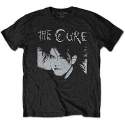 The Cure Robert Illustration offiziell Männer T-Shirt Herren (Medium) von Rocks-off