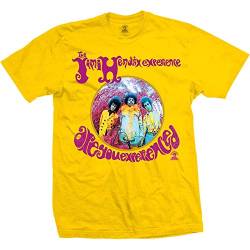 Yellow Jimi Hendrix Are You Experienced offiziell Männer T-Shirt Herren (X-Large) von Rocks-off