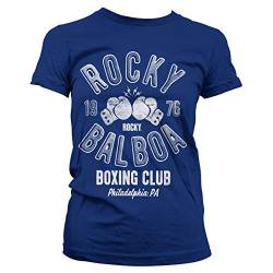 Rocky Offizielles Lizenzprodukt Balboa Boxing Club Damen T-Shirt (Marineblau), Medium von Rocky