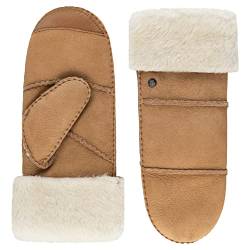 Roeckl Damen Igloo Faeustling Lederhandschuhe, Hazelnut, 8 von Roeckl