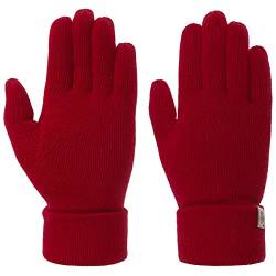 Roeckl Essentials Basic Handschuh rot Größe One Size von Roeckl