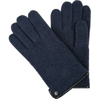 Roeckl Herren Handschuhe blau Schurwolle von Roeckl