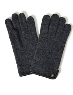 Roeckl Herren Klassischer Walkhandschuh Handschuhe, Schwarz (Anthracite 090), 9.5 EU von Roeckl