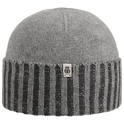 Roeckl Merinomütze Beanie Wollmütze Strickmütze Wintermütze (One Size - grau) von Roeckl