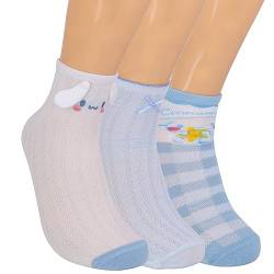 Roffatide Cartoon Cinnamoroll Frauen niedlich und Neuheit Casual Crew Socken 3 Paare Kuromi Ankle High Dress Socken niedlich Melody Socken für Frauen und Mädchen von Roffatide