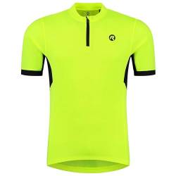 Rogelli Core Radtrikot Herren, Fahrradtrikot Kurzarm, Rennrad Trikot, Atmungsaktive, Radsport Shirt - Fluor, 3XL von Rogelli