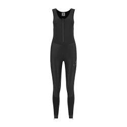 Rogelli Deep Winter Radlerhose Damen - Lange Fahrradhose Mit Trager - Schwarz - Größe M von Rogelli