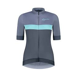 Rogelli Prime Radtrikot Damen - Fahrradtrikot Kurzarm - Blau/Türkis - Größe XL von Rogelli