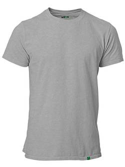 RohStoff 5er Pack Herren T-Shirt Bio, Fair, Vegan Sports Grey Gr. 3XL von RohStoff