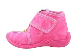 Rohde 2104 Schuhe Kinder Hausschuhe Jungen Mädchen, Größe:22 EU, Farbe:Pink von Rohde