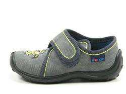 Rohde 2146 Boogy Jungen Schuhe Kinder Hausschuhe, Größe:25 EU, Farbe:Grau von Rohde