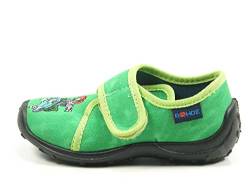 Rohde 2146 Boogy Jungen Schuhe Kinder Hausschuhe, Größe:26 EU, Farbe:Grün von Rohde