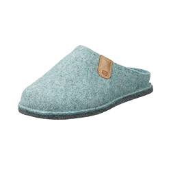 Rohde Damen Hausschuhe Pantoffeln Softfilz Lucca 6820, Größe:36 EU, Farbe:Blau von Rohde