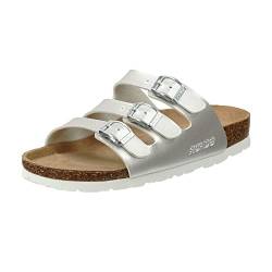 Rohde Damen, Frauen, Klassische Sandalen, Sandalen,pantoletten,sommerschuhe,hausschuhe,kork-fußbett,OFFWHITE,42 EU / 8 UK von Rohde