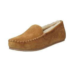 Rohde Damen, Frauen, Pantoffeln, Hausschuhe,warm gefüttert,Slides,Slip-ons,Backless Slipper,Mules,Gartenschuhe,Puschen,Cuoio,37 EU / 4 UK von Rohde