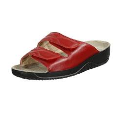 Rohde Damen, Frauen, Pantoletten, Slipper,Sommerschuhe,sommerclogs,Sandalen,Freizeitschuhe,Schlupfschuhe,schluepfschuhe,Cherry,41 EU / 7.5 UK von Rohde